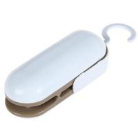 Huishoudelijke mini Heat Seal machine pakket sealer klemmen (bruin) - thumbnail