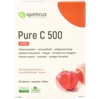 Quercus Energie & Vitaliteit Pure C 500 60Tabletten - thumbnail