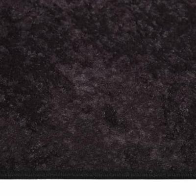 Vloerkleed wasbaar anti-slip 400x300 cm antracietkleurig