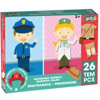 Luna Puzzel Beroepen Junior 29 X 22 Cm Karton 26 Stukjes - thumbnail