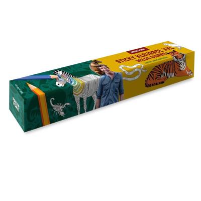 Freek Vonk Sticky kleurrol - Wilde dieren (Paperback)