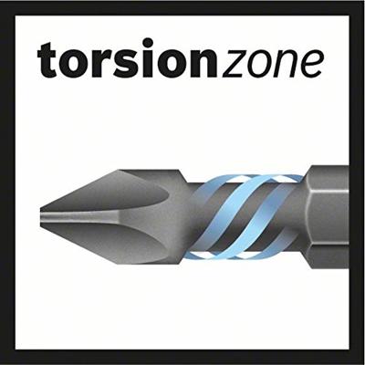 Bosch Accessories 2608522328 2608522328 Kruis-bit Aandrijving: 1/4 (6,3 mm) Uitvoering: Kruiskop Phillips, Kruiskop Pozidriv PH 1, PH 2, PH 3, PZ 2, PZ 3 50 mm