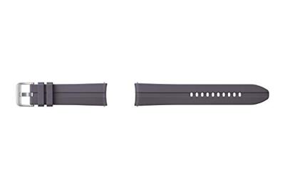 Samsung Ridge Sport armband ET-SFR84, horlogeband voor Galaxy Watch3 met 22 mm bandbreedte, sportarmband van fluorelastomeer in grijs