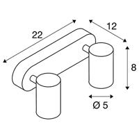 SLV 156510 LED-plafondlamp 18 W Zwart - thumbnail