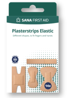 Sana First Aid Elastisch Vingerpleisters Assorti - thumbnail