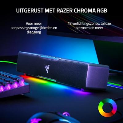 Bluetooth-luidsprekers Razer Leviathan V2 X Zwart