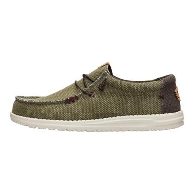 Heydude Instappers Walli Braided Burnt HD40003-3CI Groen-46 maat 46
