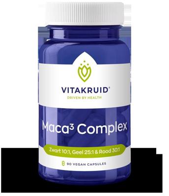 Maca complex zwart/geel/rood 90 Vegetarische capsules Maca complex zwart/geel/rood 90 Vegetarische capsules