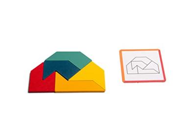 BS Toys puntige puzzel vormen kaartspel
