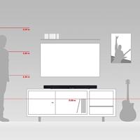 Teufel CINEBAR LUX geluidsbalk met geïntegreerde subwoofer, Dolby Audio, Dynamore 3D bioscoopgeluid, LAN, WLAN, Multiroom, Bluetooth, HDMI 3D ARC CEC - zwart - thumbnail