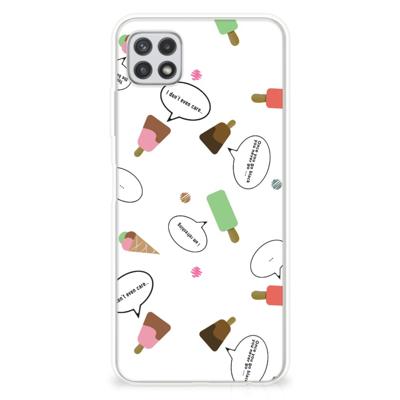 Samsung Galaxy A22 5G | Siliconen Case | IJsjes
