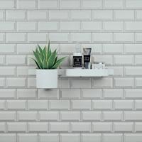 Tandenborstelhouder HansGrohe WallStoris Mat Wit - thumbnail