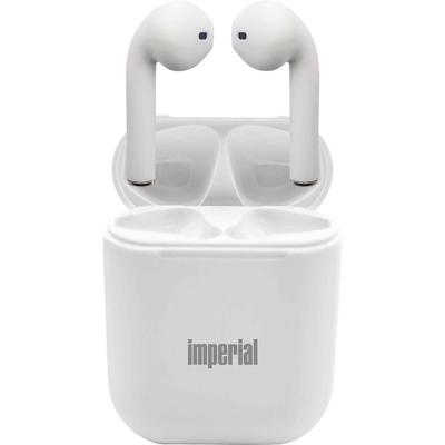 Imperial bluTC TWS HP1 In Ear oordopjes Bluetooth Stereo Wit Oplaadbox Mobiele telefoon