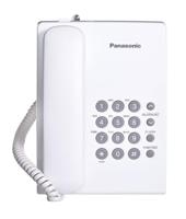 Panasonic KX-TS500PDW telefoon Analoge telefoon Wit - thumbnail
