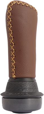 Gazelle aero handvat met draaibel, 145mm, bruin/zwart