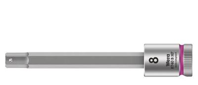 Wera 8740 B HF Binnenzeskant Zyklop Bitdop met 3/8"-aandrijving met vasthoudfunctie, 8,0 x 100,5 mm - 1 stuk(s) - 05003040001 Wera 8740 B HF Binnenzeskant Zyklop Bitdop met 3/8"-aandrijving met vasthoudfunctie, 8,0 x 100,5 mm - 1 stuk(s) - 05003040001