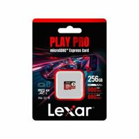 Geheugenkaart Micro SDXC Lexar LMSXPS0256G-BNNNG Zwart Rood 256 GB - thumbnail
