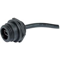 Bulgin PX0443 PX0443 Mini-USB B-inbouwkoppeling 2.0 - IP68 Bus, inbouw Krimpstekker 1 stuk(s) - thumbnail
