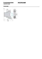 Schneider Electric RE22R2AMR RE22R2AMR Tijdrelais Monofunctioneel 1 stuk(s) Tijdsduur: 0.05 s - 300 h 2x wisselcontact - thumbnail