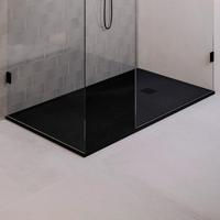 Douchebak Sanitop Just Creating Relievo Crag 90x180 cm Mat Zwart Topa - thumbnail