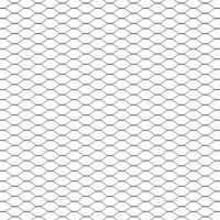 VidaXL Hexagon hek groen 1,5 x 10 m pvc - thumbnail