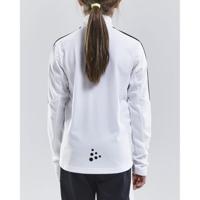 Craft 1905639 Progress Halfzip Tee LS JR - White/Black - 122/128 - thumbnail