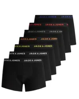 Jack and Jones 7-Pack heren boxershort - Black - Onderbroeken heren - Ondergoed mannen katoen - Multipack - Voordeelverpakking - thumbnail