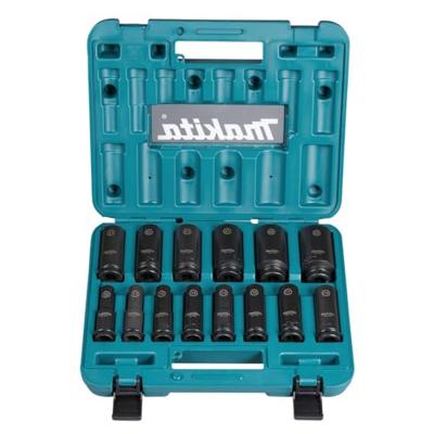 Makita E-16586 Impact Black Krachtdoppenset 81,5mm 10-32mm in Cassette - 14-delig - thumbnail