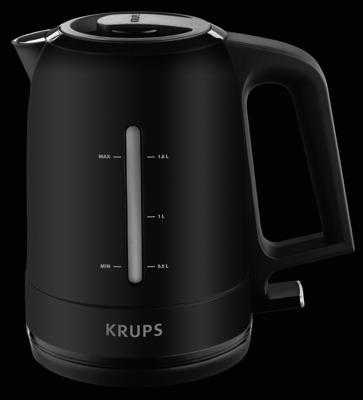 Krups BW 2448 waterkoker 1,6 l Zwart 2400 W Krups BW 2448 waterkoker 1,6 l Zwart 2400 W