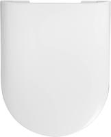 Saqu toiletbril met softclose en quickrelease 36,5x43,3cm wit - thumbnail