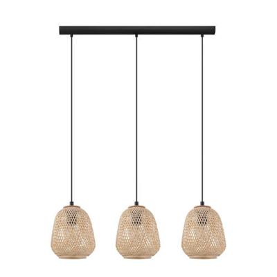 Eglo Rotan hanglampDembleby 3-lichts - 43262