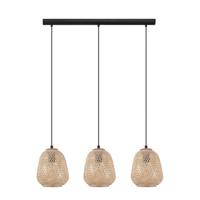 Eglo Rotan hanglampDembleby 3-lichts - 43262 - thumbnail