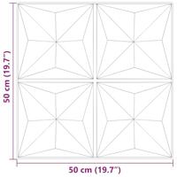 VidaXL 48 st wandpanelen origami 12 m² 50x50 cm xps groen - thumbnail