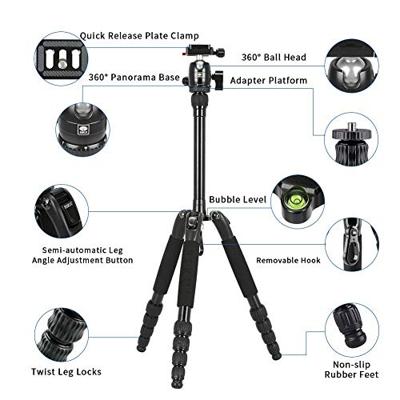 Sirui UltraLight T-005SK statief + B-00K balhoofd - thumbnail