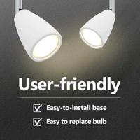 VidaXL Plafondspot met schijnwerpers wit 25.5 x 8 x 16 cm metaal - thumbnail