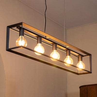 LABEL51 Hanglamp Tetto - Zwart - Metaal - Hanglamp