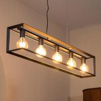LABEL51 Hanglamp Tetto - Zwart - Metaal - Hanglamp - thumbnail