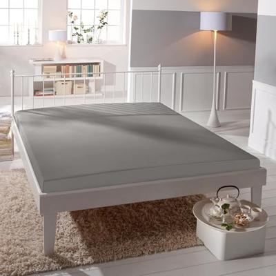 Bella Donna Bella Donna Hoeslaken Jersey Lits-Jumeaux grijs-0701 180/200-200/220