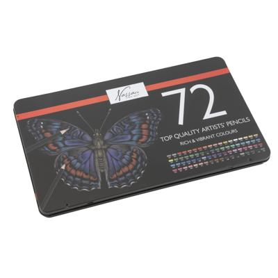Kleurpotloden nassau fine art assorti blik a 72st | 12 stuks