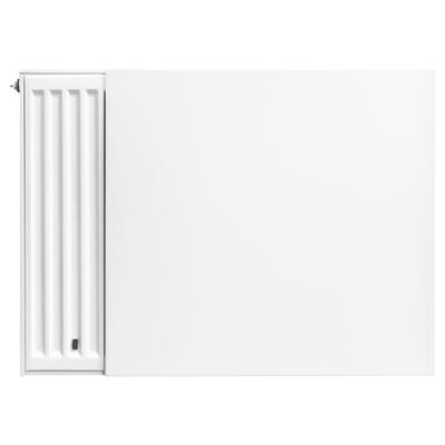 Radiator Voorplaat BWS Wesley 40x120 cm Vlakke Afwerking Wit