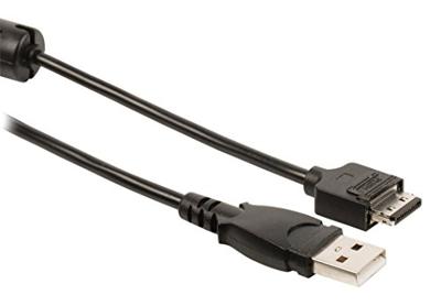 Valueline VLCP60806B20 Camera Data Kabel Usb 2.0 A Male - 12p Canon Connector Male 2,00 M Zwart