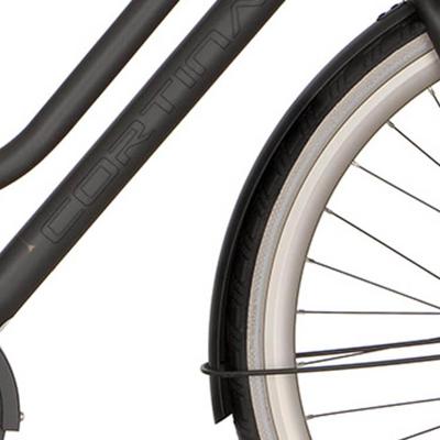 Cortina spatbord voor 28 speed matt licorice