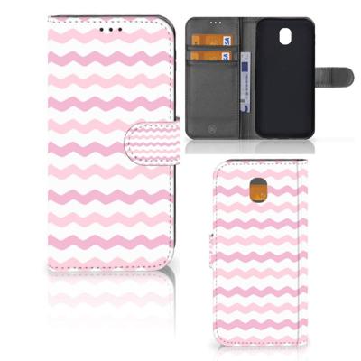 Samsung Galaxy J5 2017 | Telefoon Hoesje | Waves Roze Samsung Galaxy J5 2017 | Telefoon Hoesje | Waves Roze