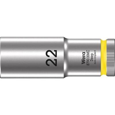 Wera 8790 HMC Deep 05004562001 Dop (zeskant) Dopsleutelinzetstuk 22 mm 1/2 22 mm 1 stuks 1/2 Wera 8790 HMC Deep 05004562001 Dop (zeskant) Dopsleutelinzetstuk 22 mm 1/2 22 mm 1 stuks 1/2