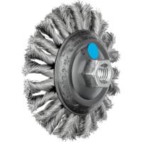 PFERD TOOLS Combitwist schijfborstel getordeerd KBG Ø 115 x 15 mm M14 Ø roestvrijstalen draad 0,35 voor haakse slijpers POS KBG 11515/M14 CT INOX 0,35 43315013 - thumbnail