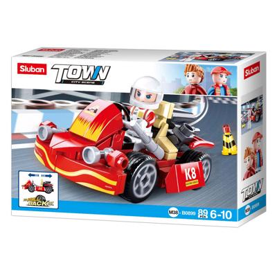 Sluban pull back kart