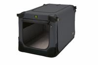 Maelson Soft Kennel hondenbox - antraciet - 82 x 59 x 59 cm - thumbnail
