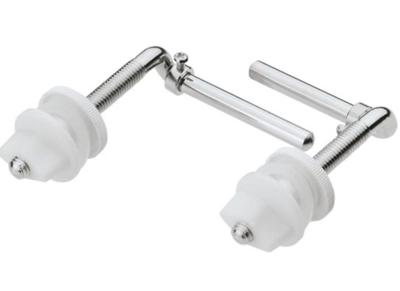 Kirchhoff RVS toiletzitting bevestiging, chroom, 25 mm, paar - 988290113 Kirchhoff RVS toiletzitting bevestiging, chroom, 25 mm, paar - 988290113