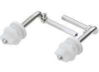 Kirchhoff RVS toiletzitting bevestiging, chroom, 25 mm, paar - 988290113 - thumbnail