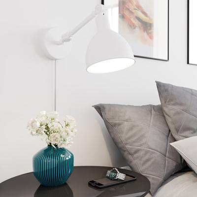 Wandlamp wit &apos;Bazar&apos; By Rydens wit modern verstelbaar modern E27 fitting